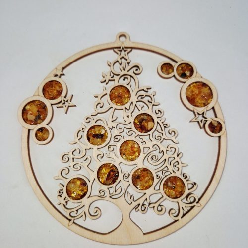 Fensterbild Weihnachtsbaum