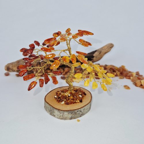 3-farbiges Bernsteinbäumchen